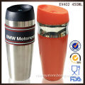 EV402 Wholesale promotional eco-friendly BPA free stainless steel car vacuum travel mug with auto lid